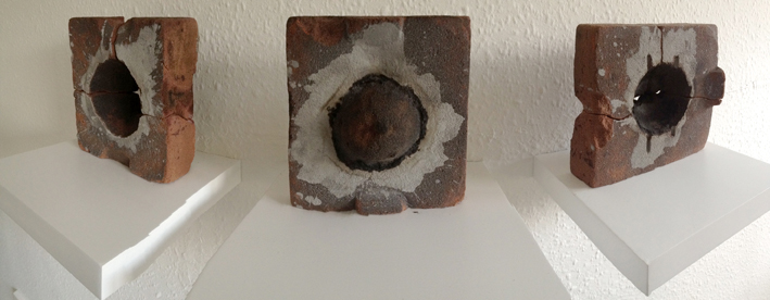 Solar flare, resin bonded sand, Caroline Inckle 2013